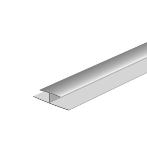 Профиль соединительный 10 мм 3000 мм серый